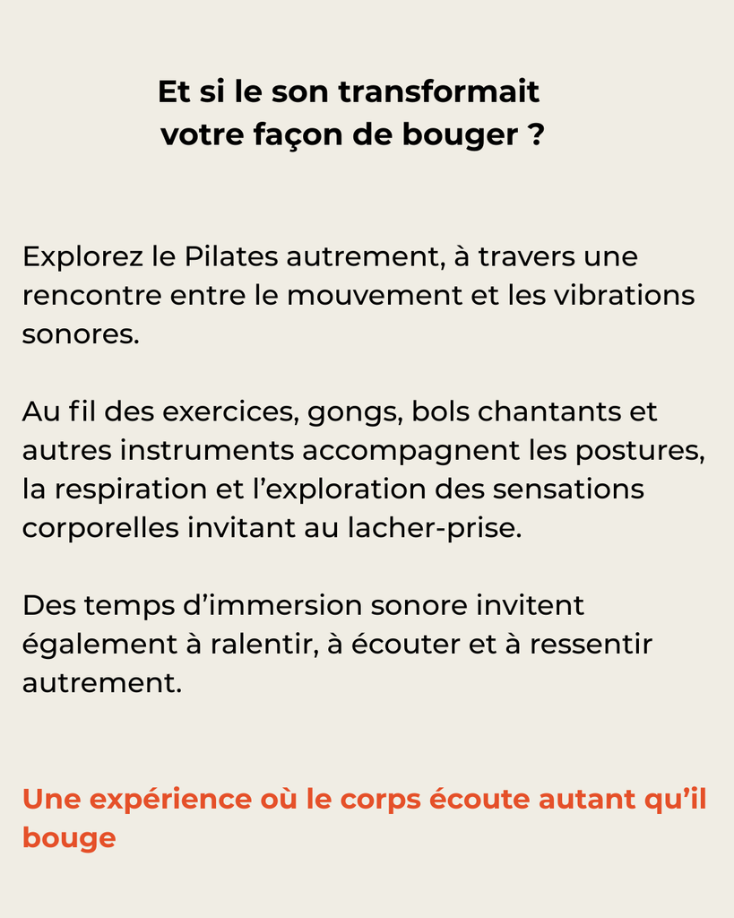 Studio Pilates à Lorient avec équipements pour exercices de respiration, vibrations et relaxation.